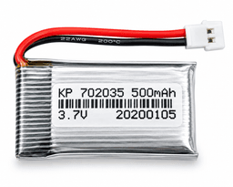 3.7V 500mAh Li-Po Battery