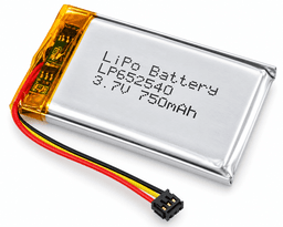 3.7V 750mAh Li-Po Battery