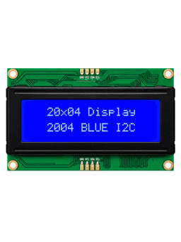 20×4 LCD Display with I²C