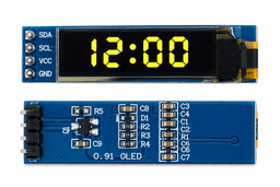 0.91" OLED Display 128×32