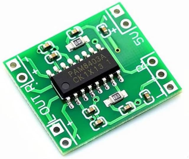 PAM8403 5V Stereo Class-D 3W + 3W Audio Amplifier Module