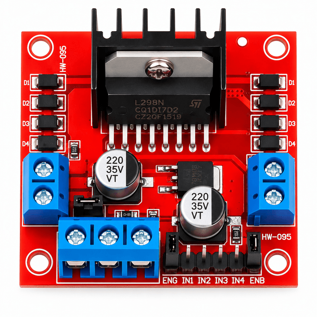 L298N Dual H-Bridge Driver